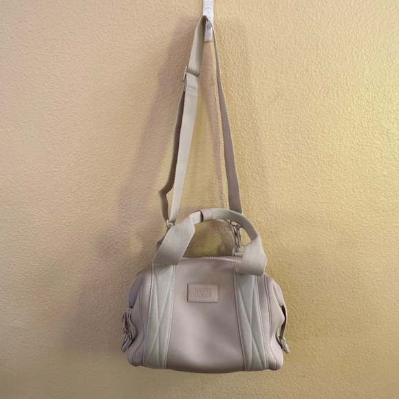Dagne Dover “Landon Carryall” Size Small In Rare Almond Latte New! - Picture 7 of 13